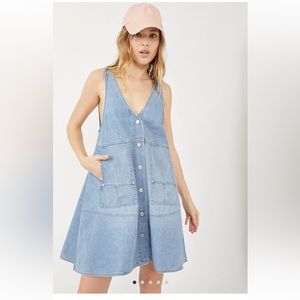 *Free People* Pocket full of sunshine mini dress
